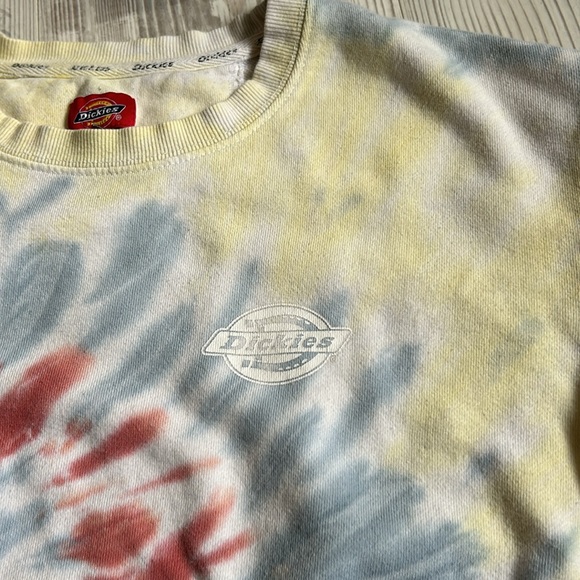 Dickies Tie Dye Crop Crew, Medium - Picture 2 of 6